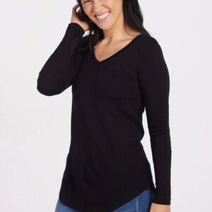 Woolx Eva Merino Washable Tunic Black Small